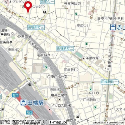 【地図】 | ライオンズマンション田端第２