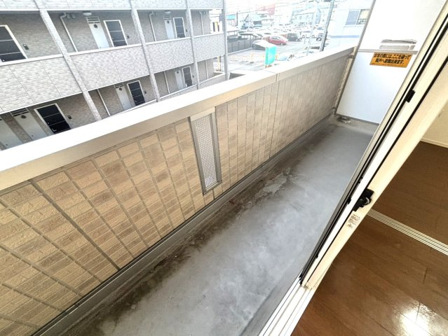 セジュール南大通のバルコニー