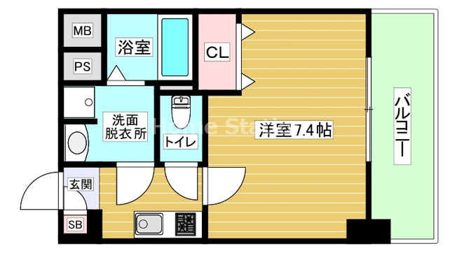 【間取り】 | レグゼスタ弁天町
