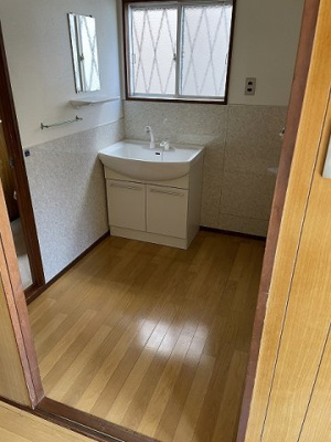 【洗面所】 | 小松里町藪様貸家