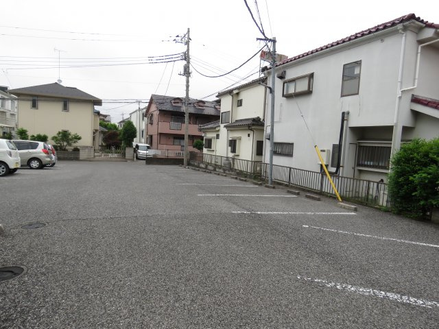 ウエスパ川越の駐車場