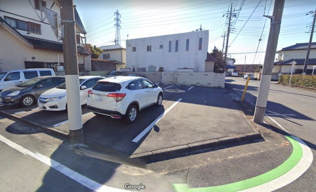 前橋市光が丘町売地の外観|現在駐車場として賃貸中