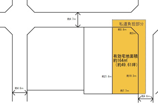 【土地図】 | 大津市和邇北浜1065-6　売土地