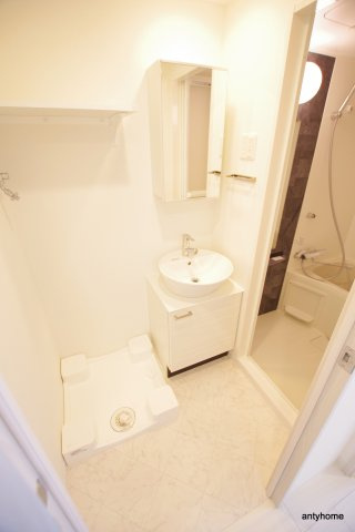 S-FORT大正リヴィエール　仲介手数料無料の洗面所