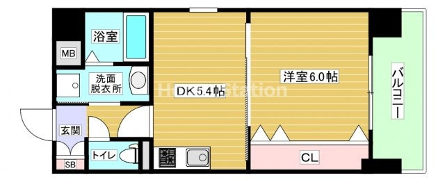 【間取り】 | クリスタルグランツ大阪ベイ