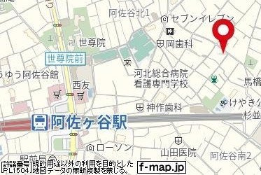 【地図】 | スカイコート阿佐ケ谷第参