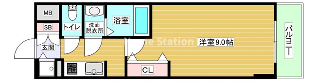 【間取り】 | サムティ大阪WESTグランジール
