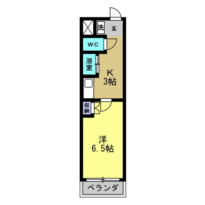 MyRoom旭の間取り
