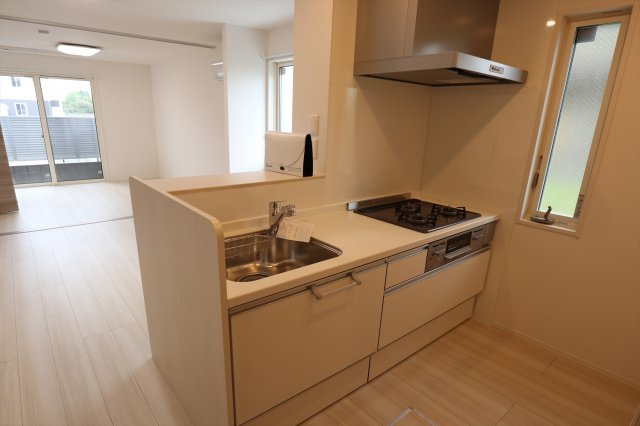 アネシス寺家A・B　A棟のキッチン