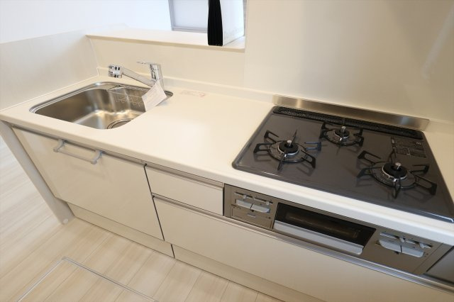 アネシス寺家A・B　A棟のキッチン