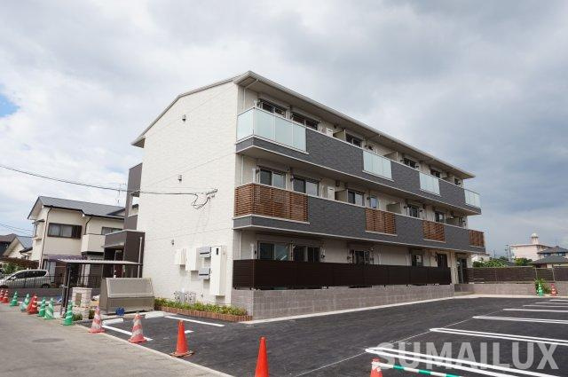 上益城郡益城町大字宮園のアパートの外観