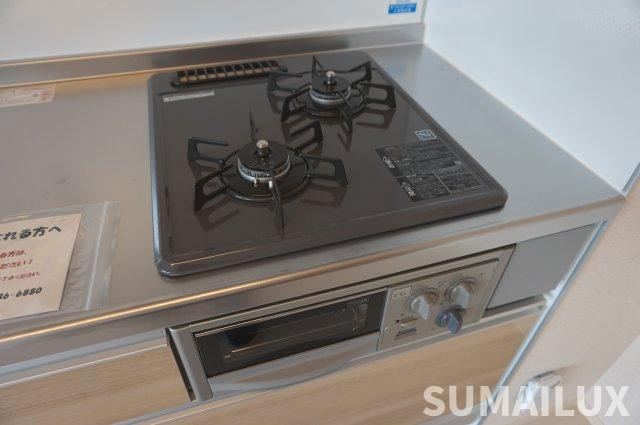 上益城郡益城町大字宮園のアパートのキッチン