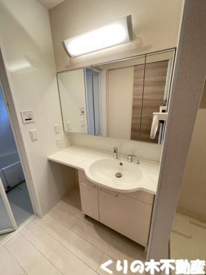 【洗面所】 | グロワール | スペースが確保できる洗面所です