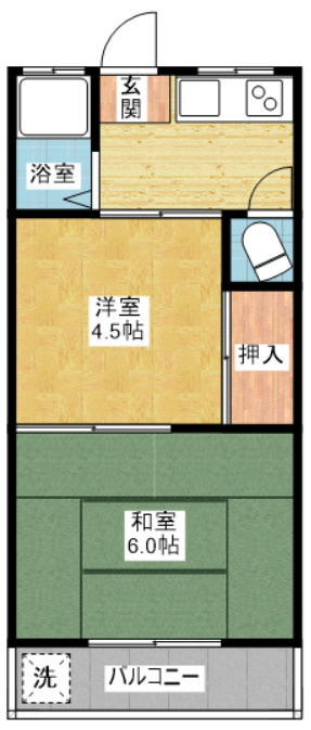 三和荘の間取り|三和荘
