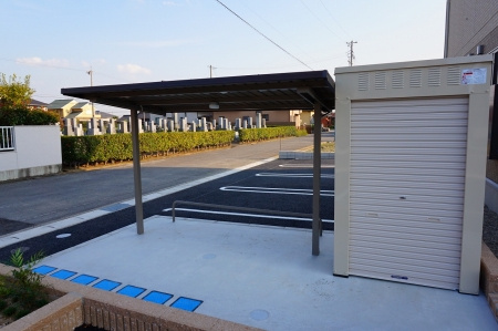 ノーベルのその他共用部分|自転車置場