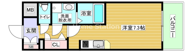 【間取り】 | エスリード梅田西第５