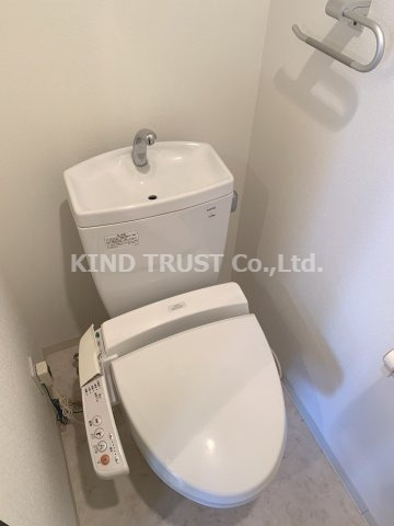 willDo南森町のトイレ|コンパクトで使いやすいトイレです
