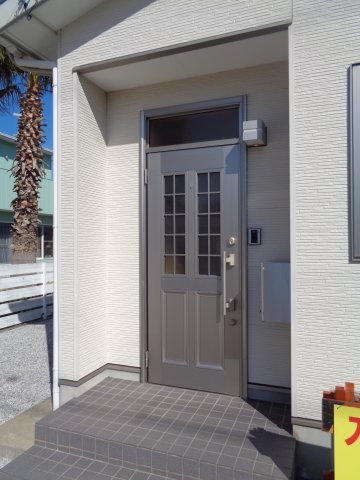 大平台2丁目戸建てのエントランス