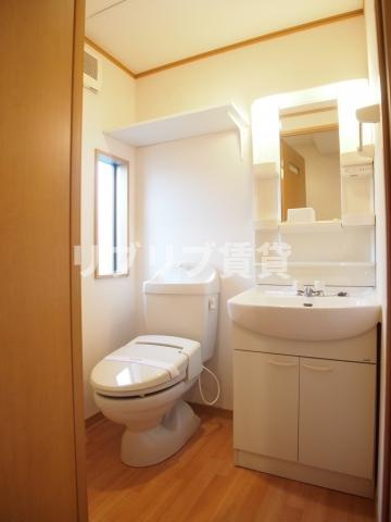 グレイス浜野　Ａの洗面所