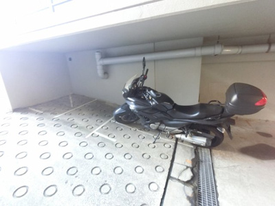 【その他共用部分】 | 日吉オークハイム | バイク置場です。
