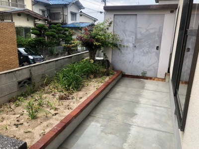 【庭】 | 米田貸家