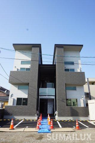 熊本市中央区琴平本町のアパートの駐車場