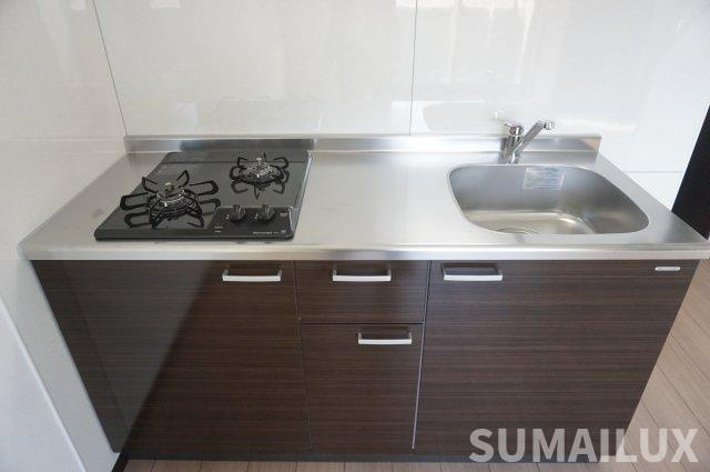 熊本市中央区琴平本町のアパートのキッチン