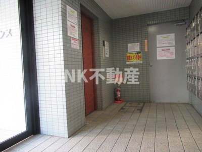 【ロビー】 | 長瀬レジデンス（長瀬賃貸） | 建物の内部です