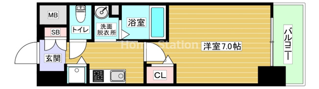 【間取り】 | エスリード西九条レジデンス