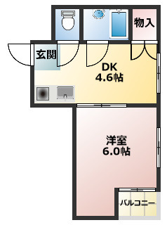 【間取り】 | 長田ビル