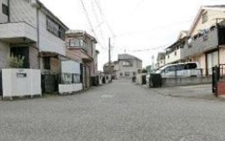 【前面道路含む現地写真】 | 北側幅員5ｍ
