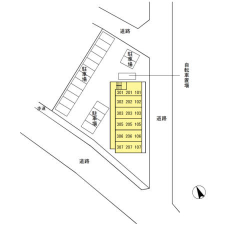 【区画図】 | レジデンス桜