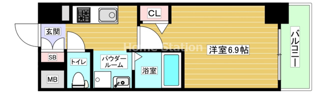 【間取り】 | ラナップスクエア福島