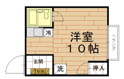 コクーン三条大宮の間取り