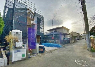 【前面道路含む現地写真】 | 北側約3.65ｍ公道
※セットバック持分有り(1.3㎡)