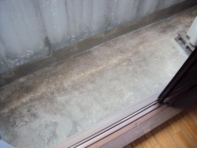 清和マンションのバルコニー