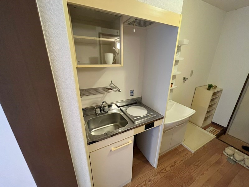 清和マンションのキッチン|ＩＨキッチン