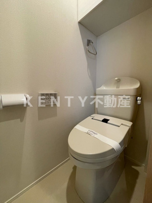 【トイレ】 | ウェルスクエア下丸子ＳＯＵＴＨ | シンプルで使いやすいトイレです