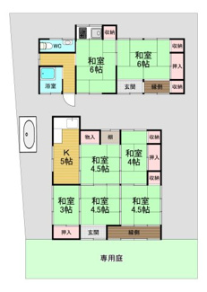 【間取り】 | 下北山村古民家