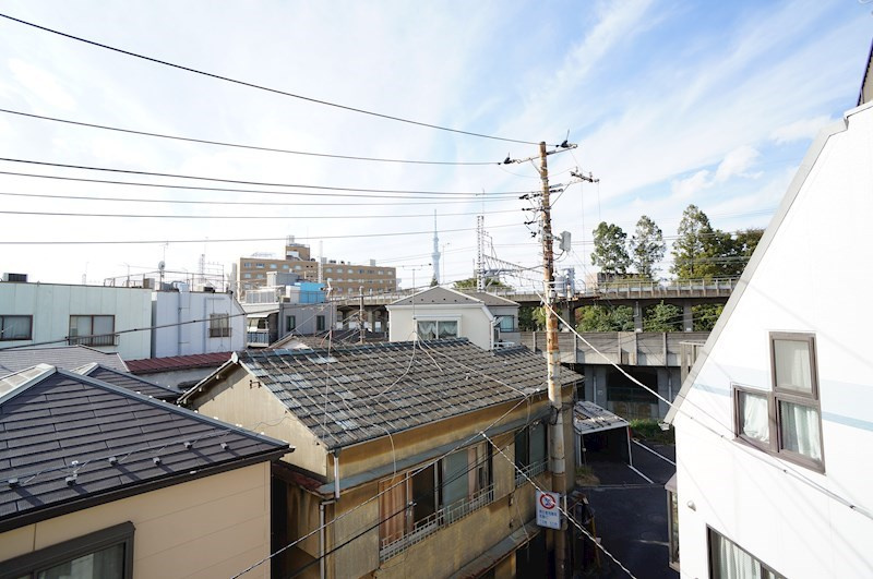 センゲングレイスコートの展望|バルコニーから正面眺望♪きもちいい！