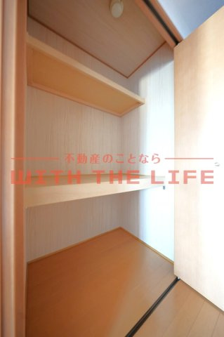 エクセレント東町【10,000円キャッシュバック対象物件】の収納|大きなものも収納できそうです