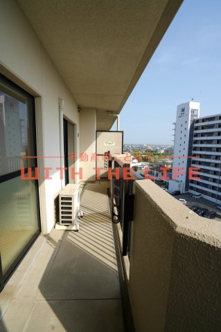 グリーンヒルズ津福のバルコニー|バルコニー付きです