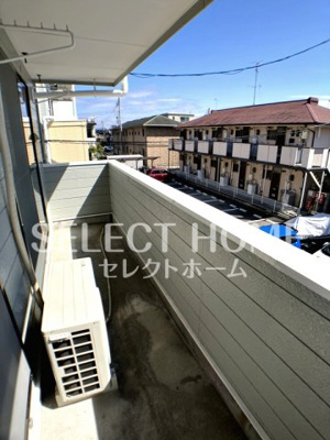【バルコニー】 | ガーデンハイツＡ | バルコニー付きです