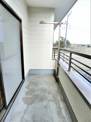 堀内邸のバルコニー