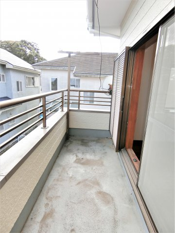 堀内邸のバルコニー