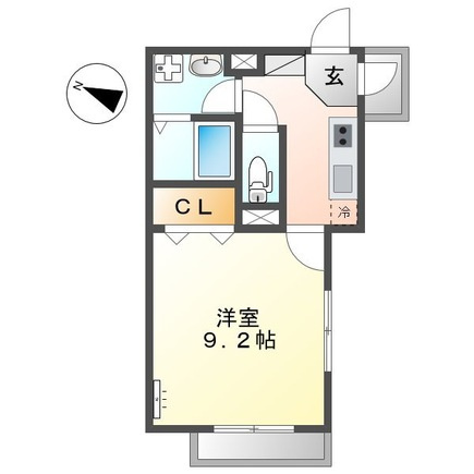 コンフォール日吉の間取り
