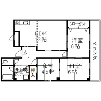 【間取り】 | ミレニアムニシムラ