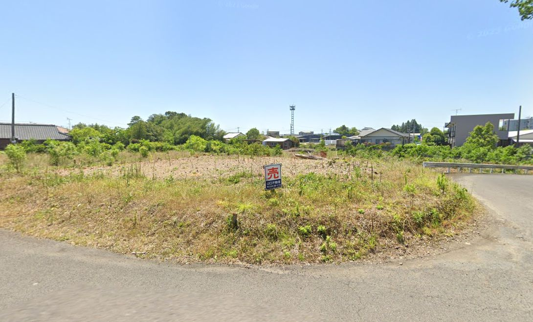 都城市金田町の売地の外観