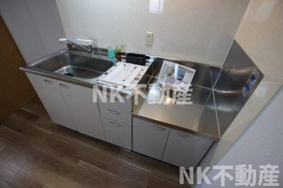 【キッチン】 | ヴァン・ベール（長田賃貸） | 使いやすいキッチンです