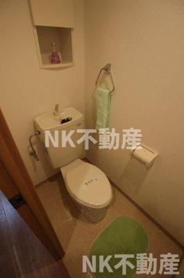 【トイレ】 | ヴァン・ベール（長田賃貸） | トイレです